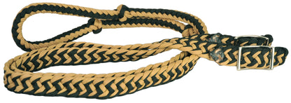 Direct Equine Braid Poly Barrel Rein