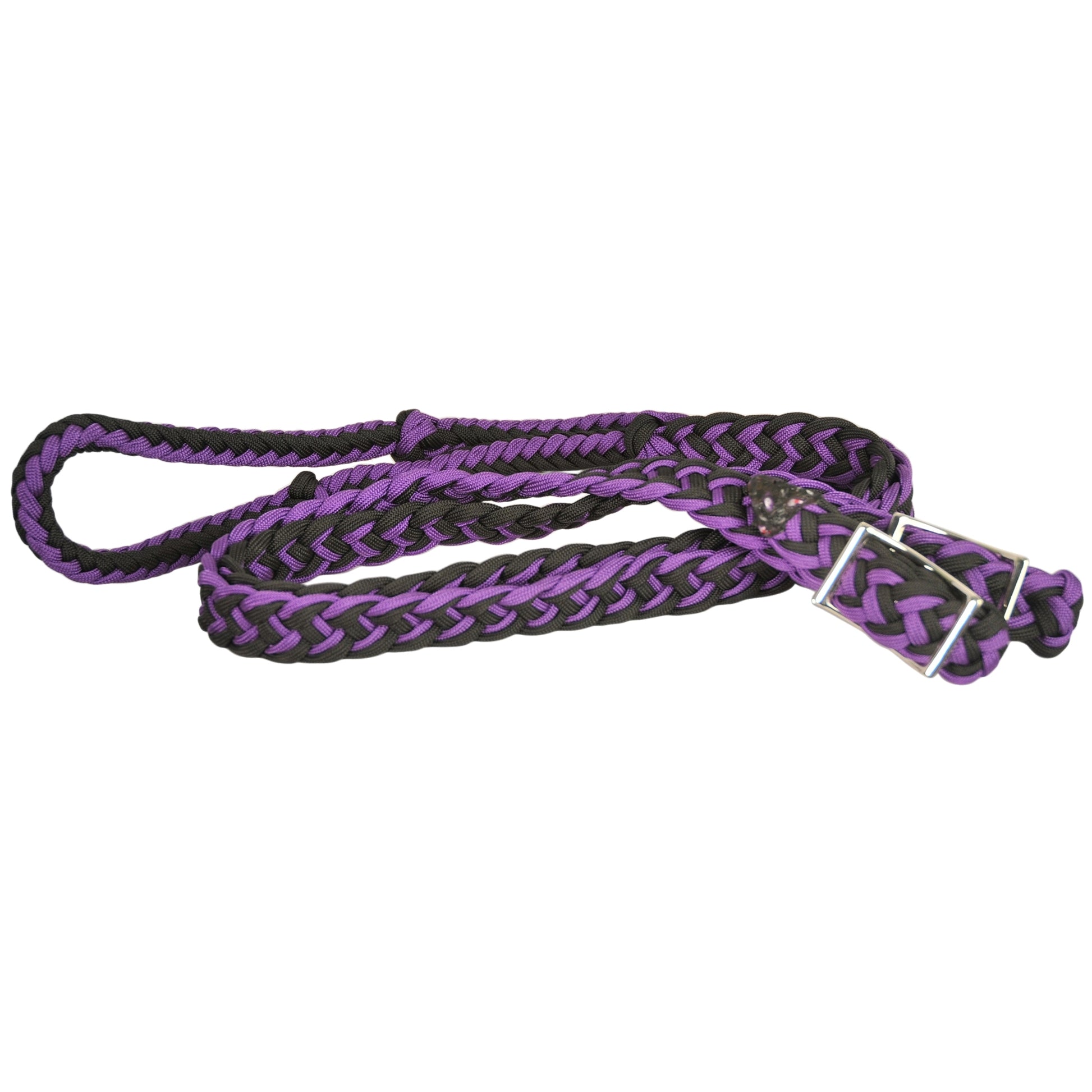 Direct Equine Braid Poly Barrel Rein