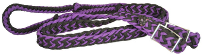 Direct Equine Braid Poly Barrel Rein