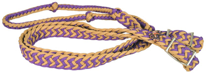 Direct Equine Braid Poly Barrel Rein