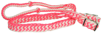 Direct Equine Braid Poly Barrel Rein