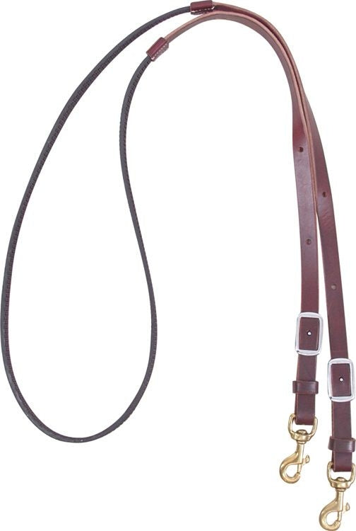 Martin Saddlery Biothane Leather Barrel Rein