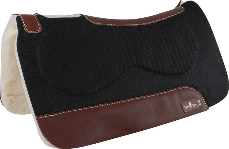 Classic Equine Zone Felt/Fleece Western Saddle Pad