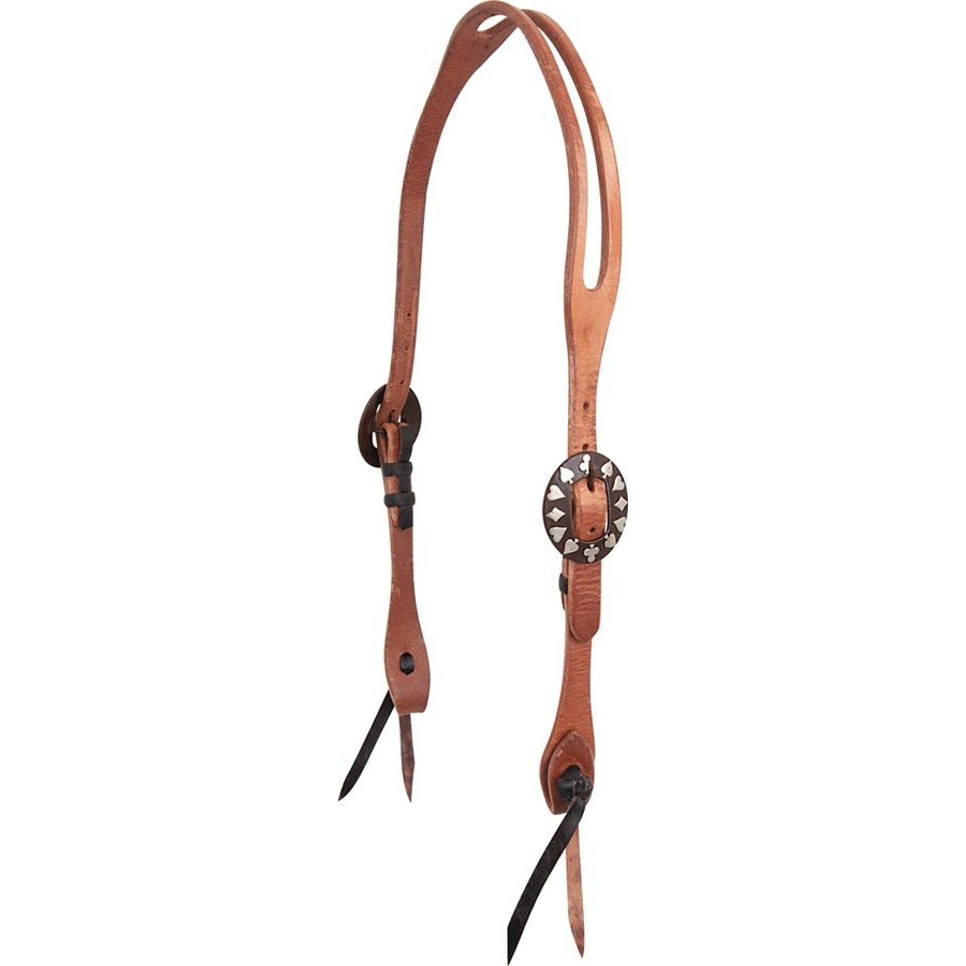 Martin Saddlery Split Ear Headstall with Card Buckles