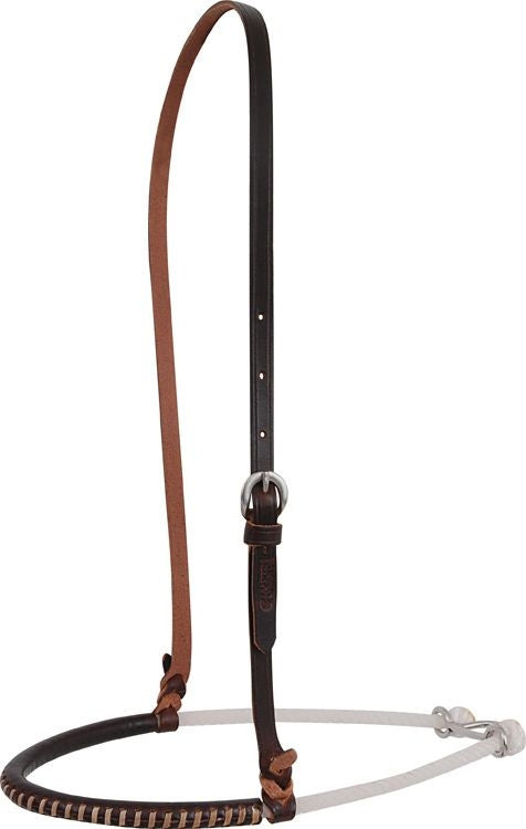 Martin Saddlery Single Rope Chocolate Noseband