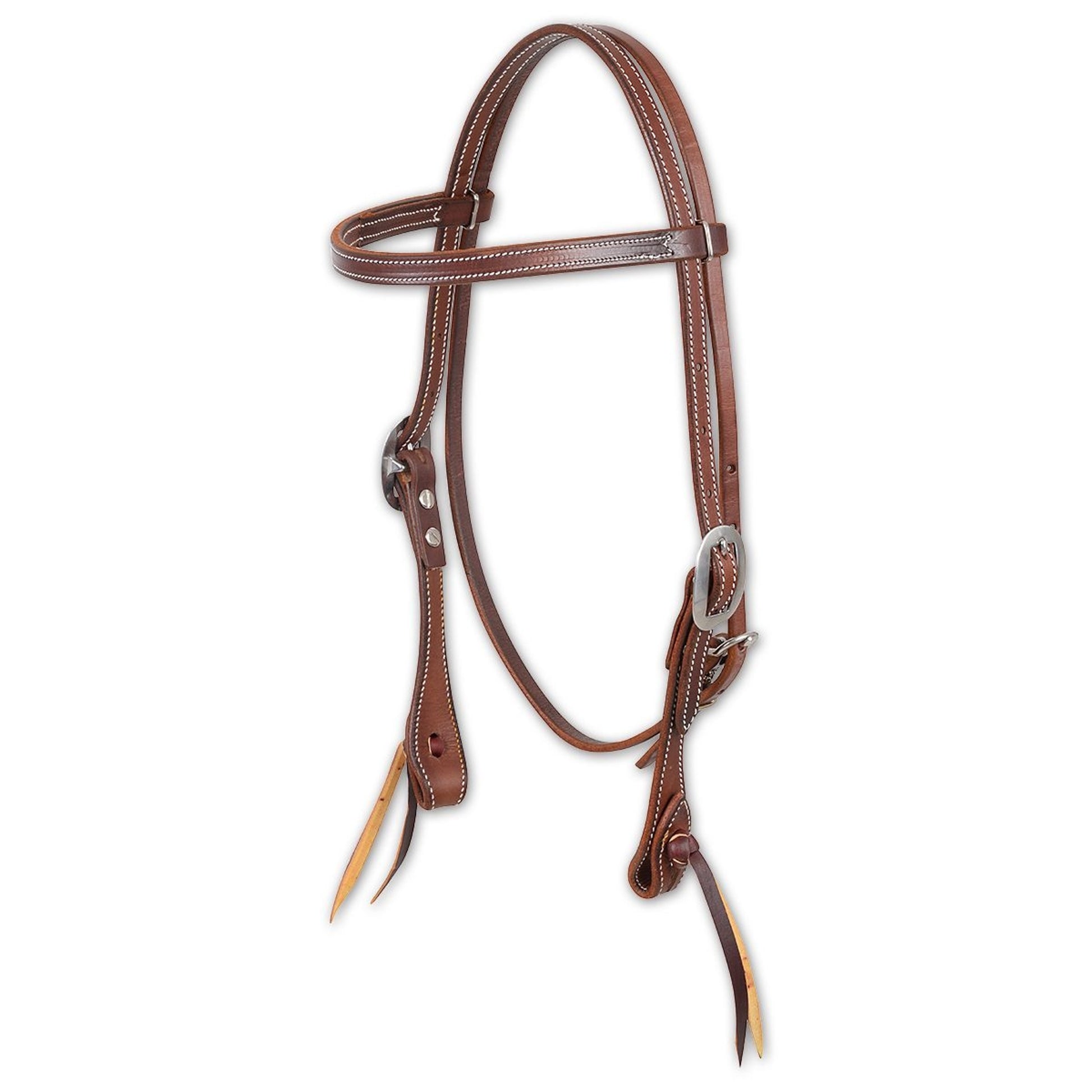 Martin Plain Chocolate Browband Headstall