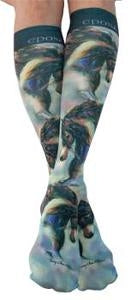 EPONA Black Fire Boot Socks