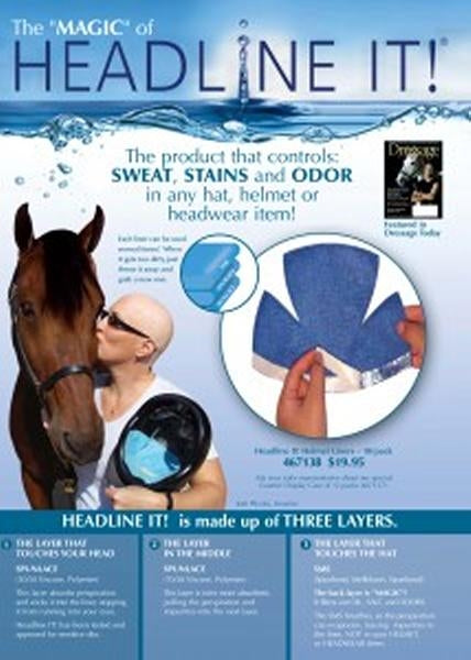 Headline IT! Helmet Liners - Pack of 10