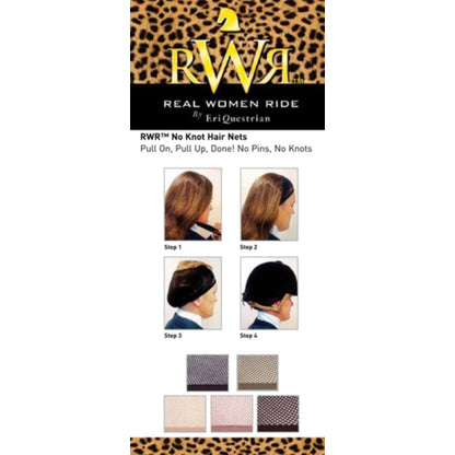 Real Women Ride No Knot Hair Net