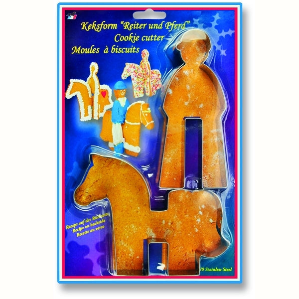 Horse & Rider Cookie Cutter set