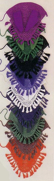 Horse Fare Crochet Ear Net-Tassels