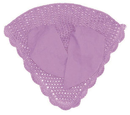 Horse Fare Crochet Scallop Ear Net