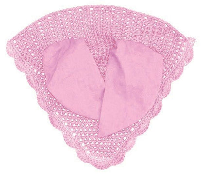 Horse Fare Crochet Scallop Ear Net