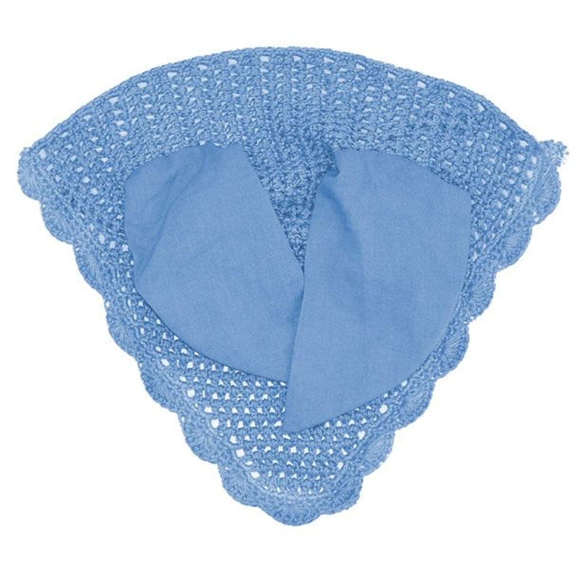 Horse Fare Crochet Scallop Ear Net
