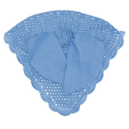 Horse Fare Crochet Scallop Ear Net
