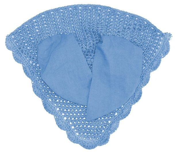 Horse Fare Crochet Scallop Ear Net