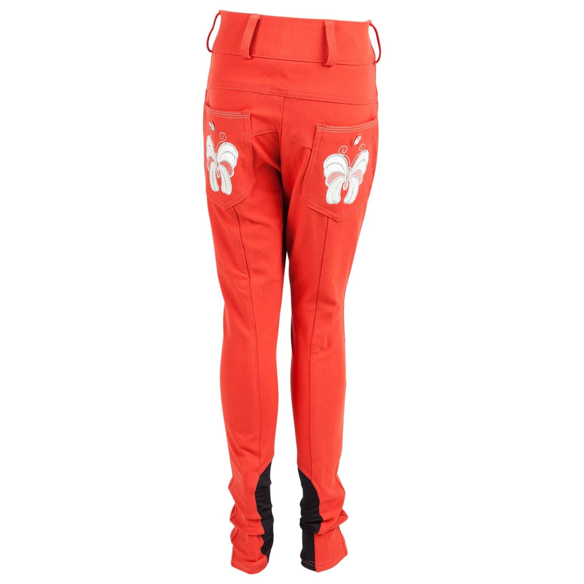 Daisy Clipper Riding Pant with Butterfly - Kids, Euro Seat