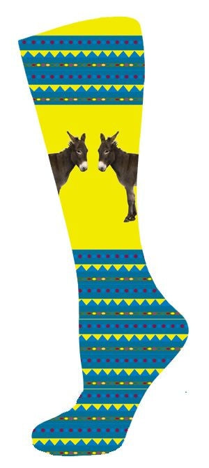 InkStables Tall Boot Socks - Tweens, Corgi