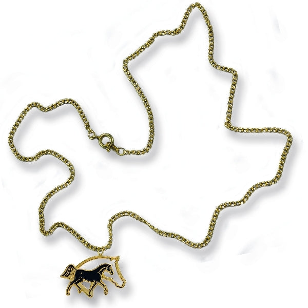 Horse & Head Necklace