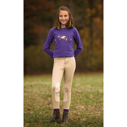 TuffRider Kids EcoGreen Bamboo Tights