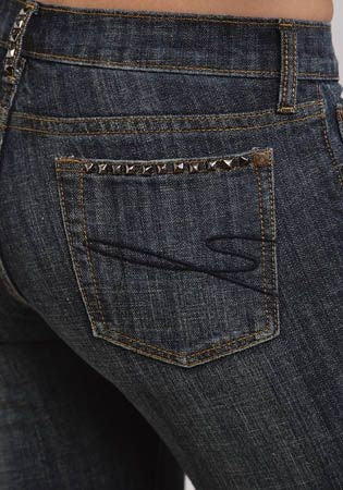 Stetson Ladies Slim Leg Denim Crops