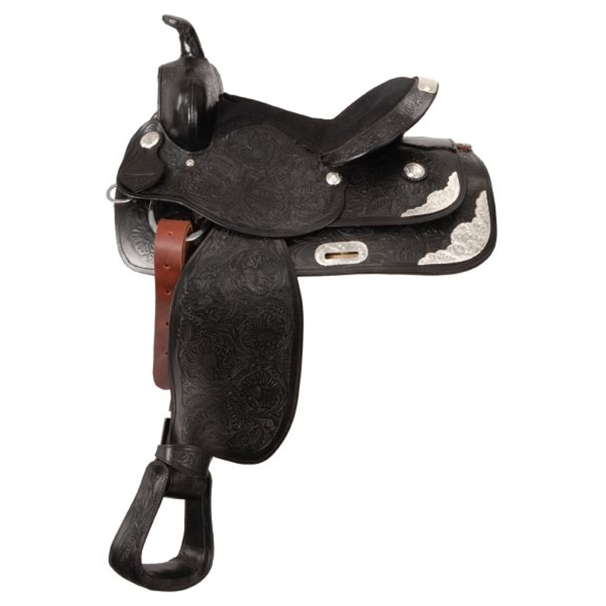 King Series Lancaster Show & Trail Saddle with Silver