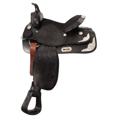 King Series Lancaster Show & Trail Saddle with Silver