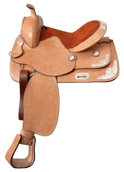 King Series Lancaster Show & Trail Saddle with Silver