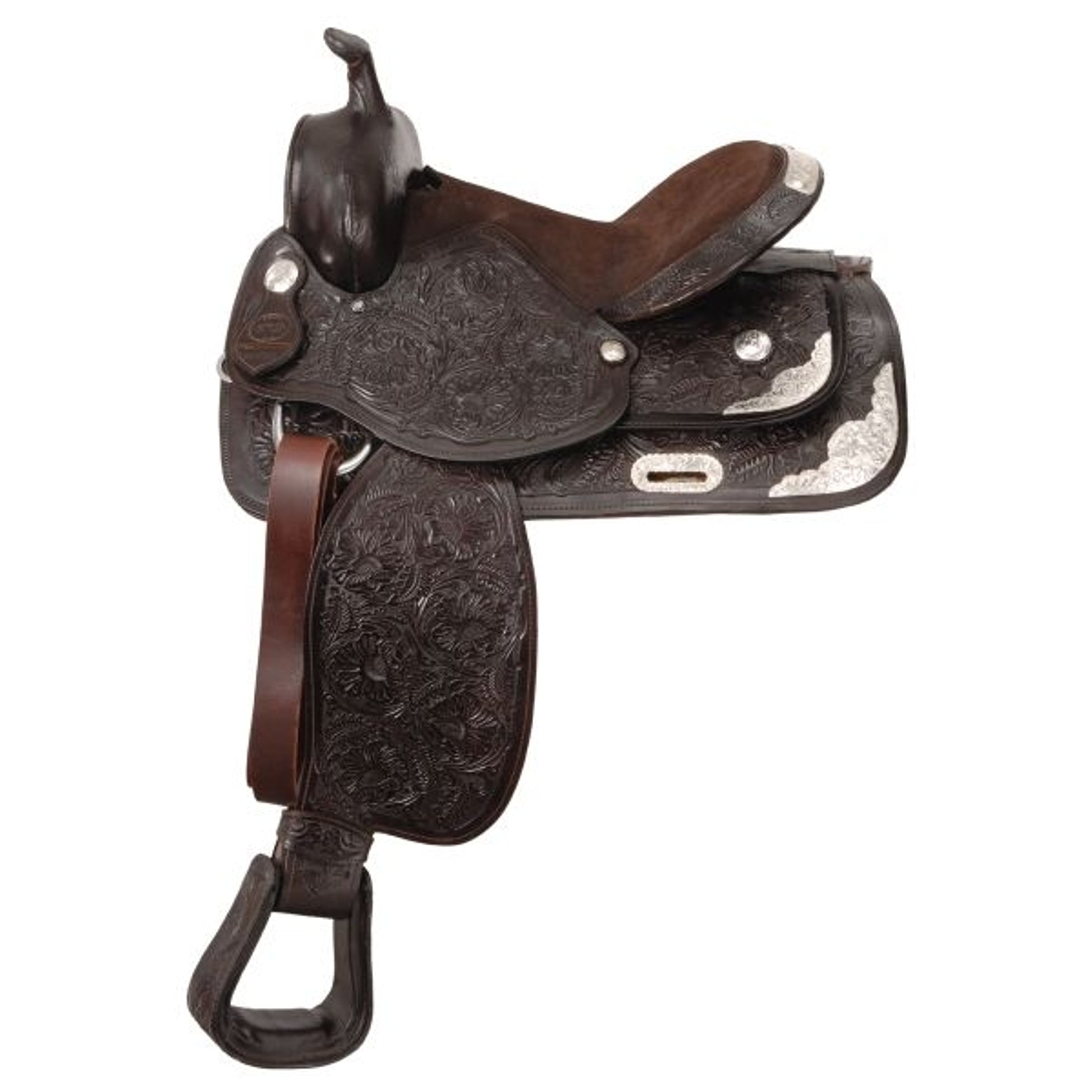 King Series Lancaster Show & Trail Saddle with Silver