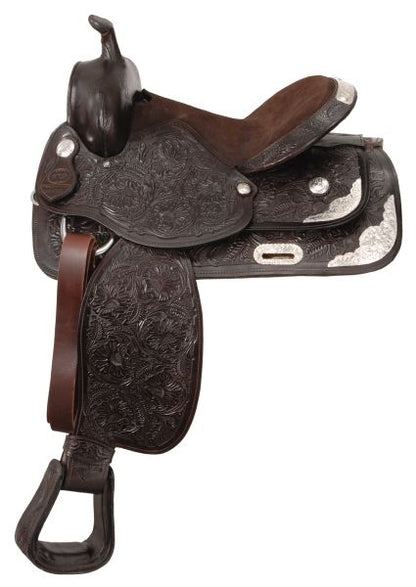 King Series Lancaster Show & Trail Saddle with Silver