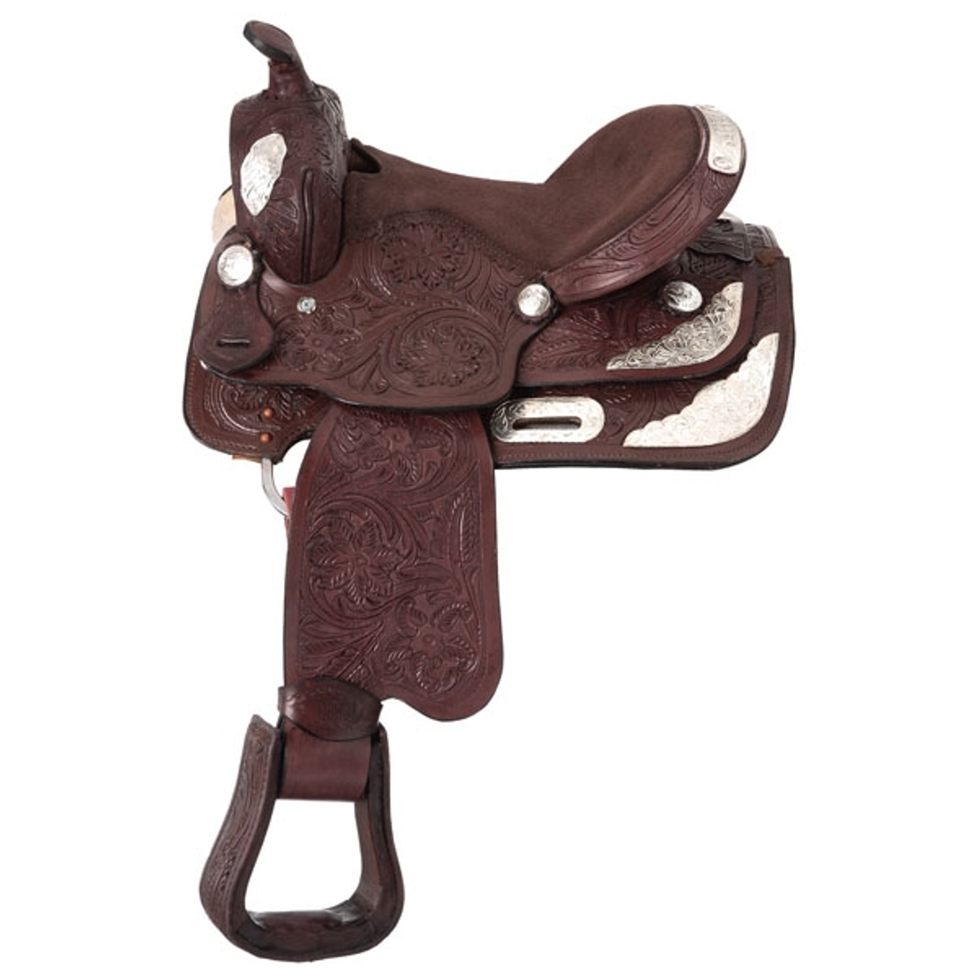 Royal King Santo Silver Youth Show Saddle