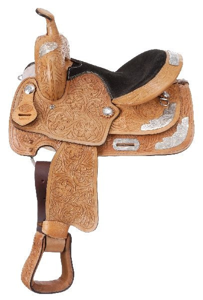 Royal King Santo Silver Youth Show Saddle