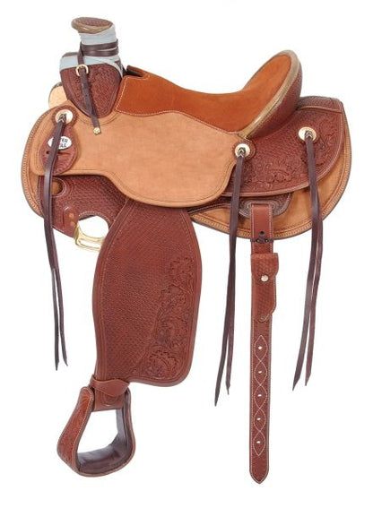 Silver Royal Wade Padded Working Saddle