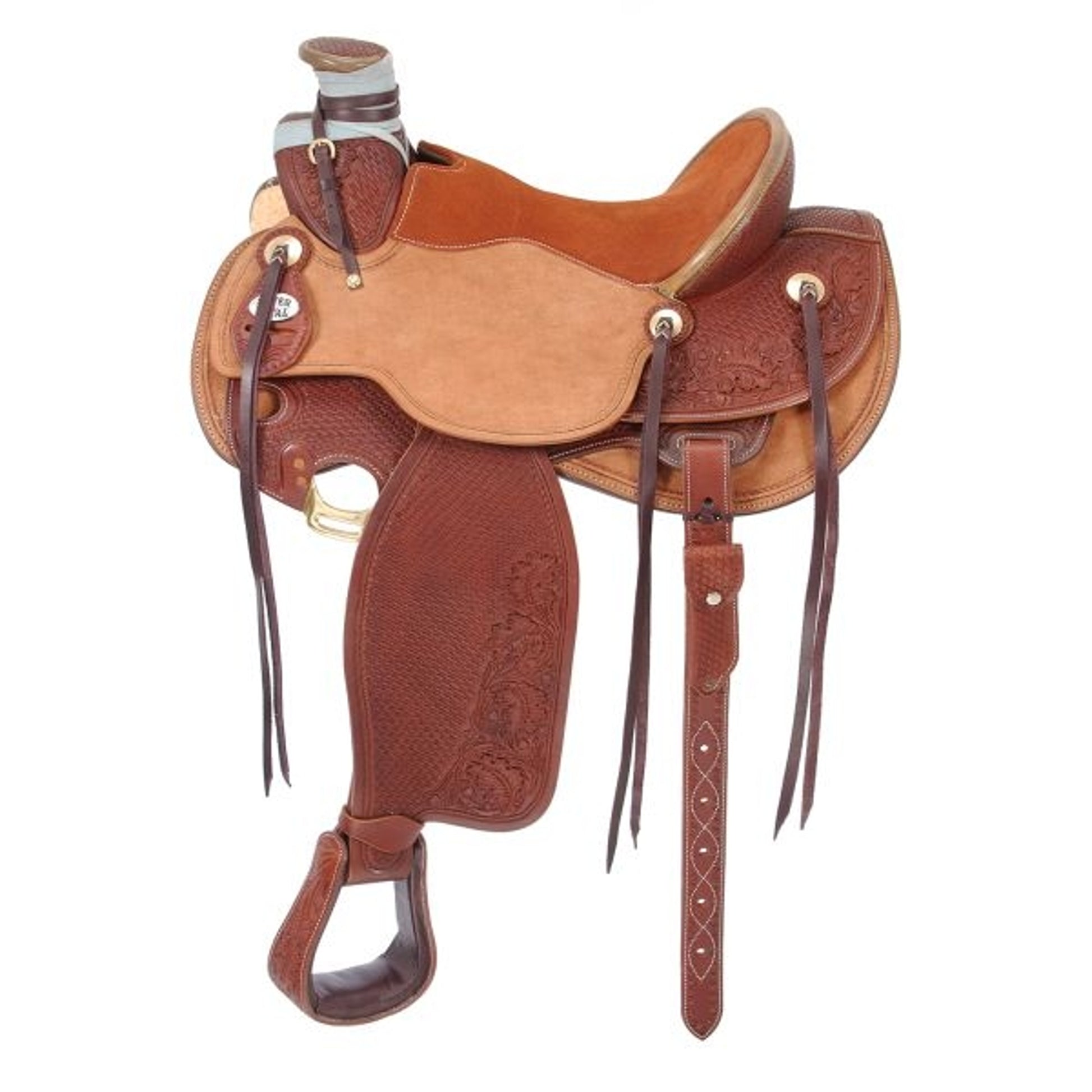 Silver Royal Wade Padded Working Saddle