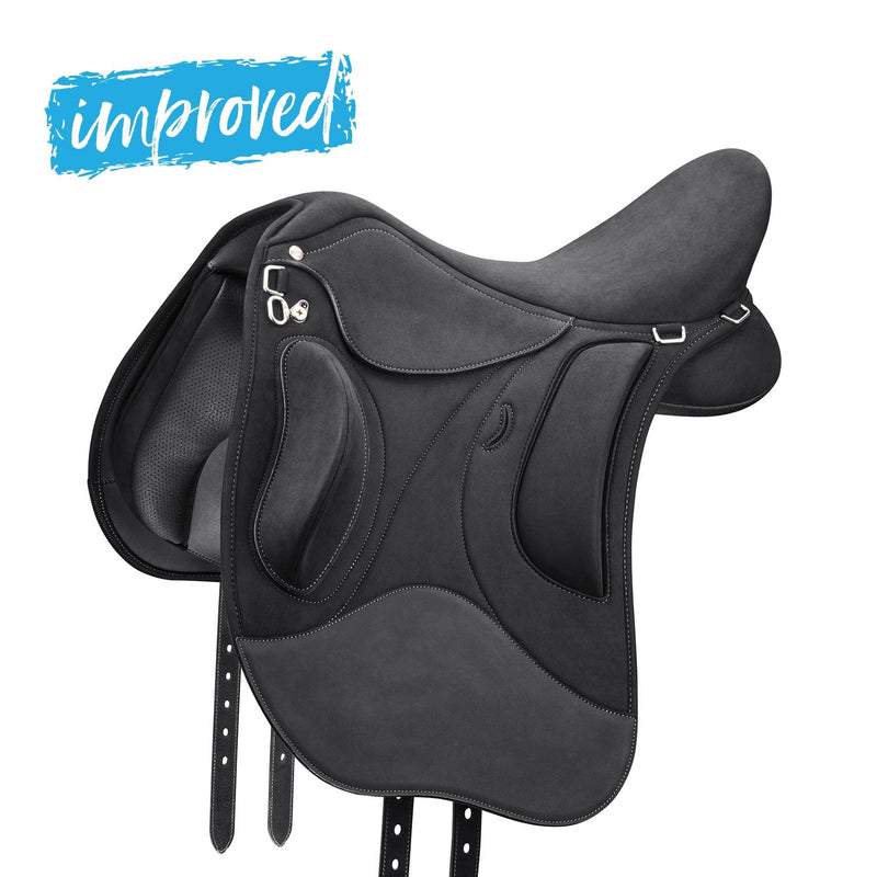 Selle de cheval en cuir léger conçu sur mesure rouge noir Endurance Style occide Selle de cheval en cuir léger conçu sur mesure rouge noir Endurance Style occide