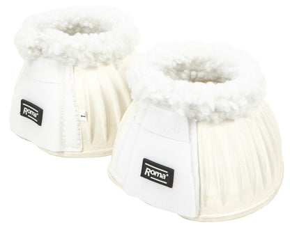 Roma Fleece Trim Rubber Bell Boots
