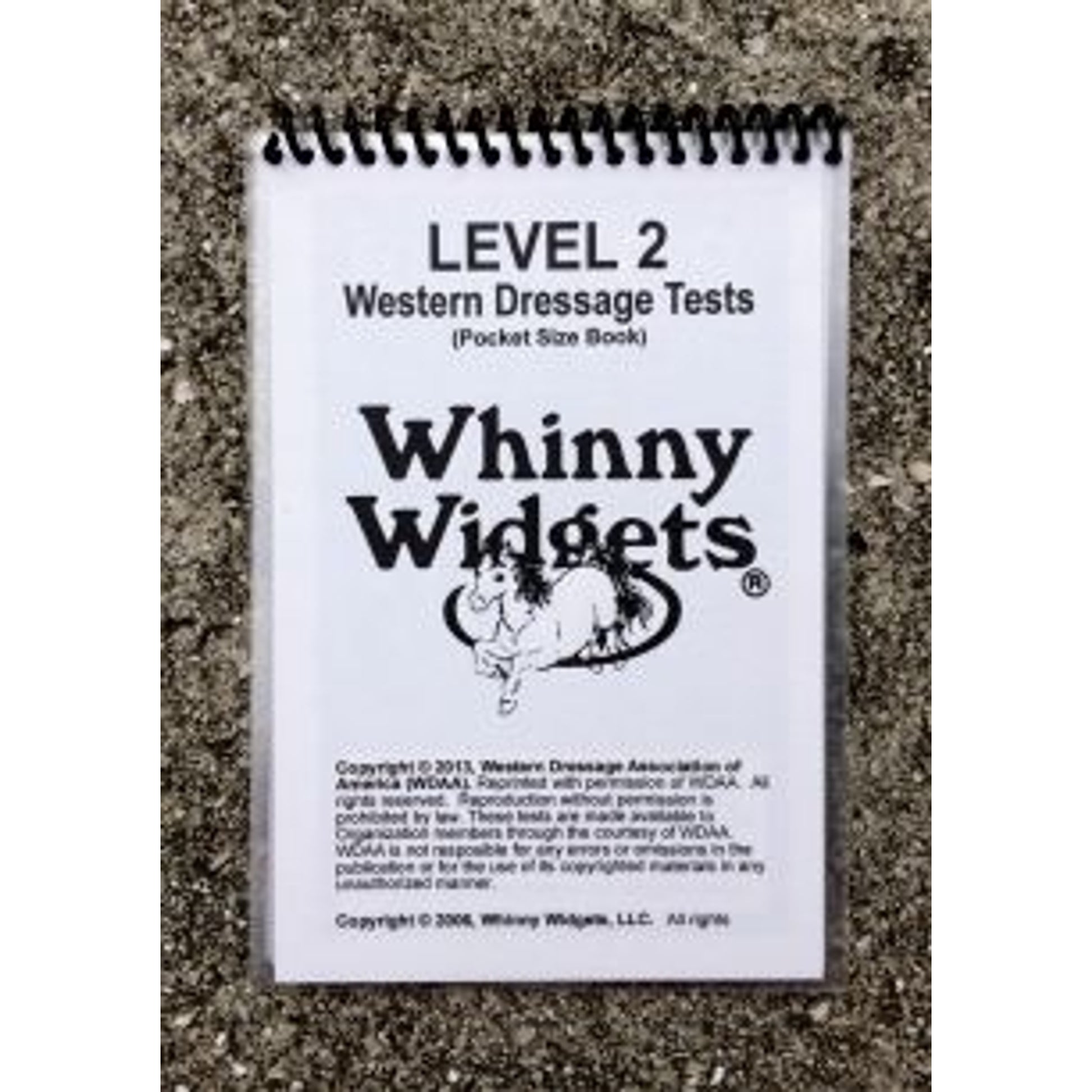 Whinny Widgets 2015 Western Dressage Test Book - Level 2